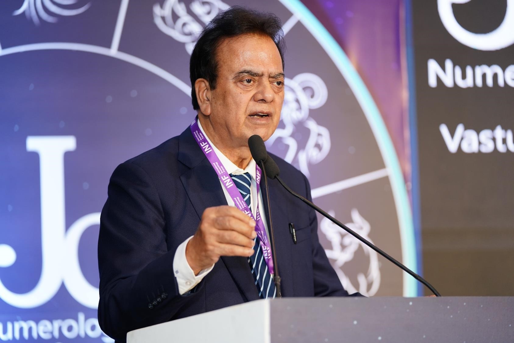 Dr. J C Chaudhry, INF Chairman at conference