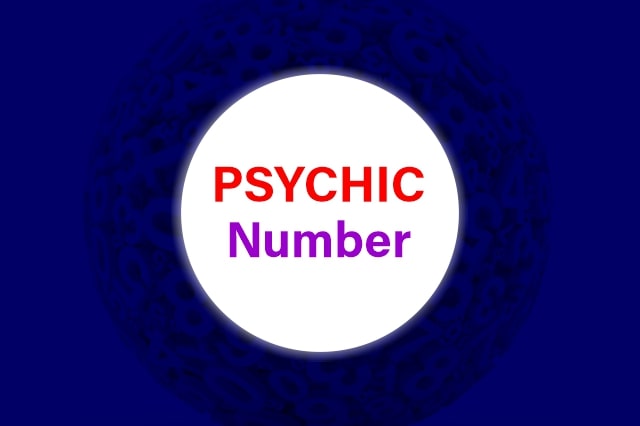 Find your Psychic Number using numerology
