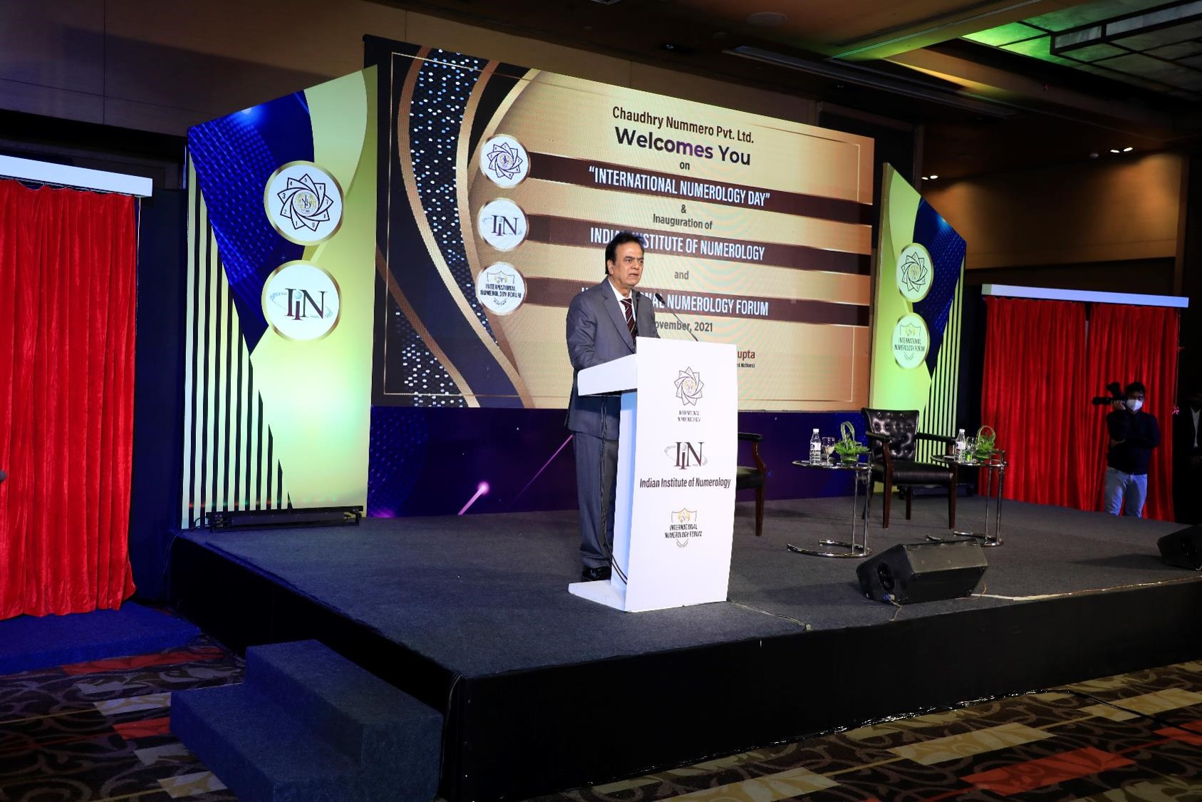 J C Chaudhry recognized as top numerologist