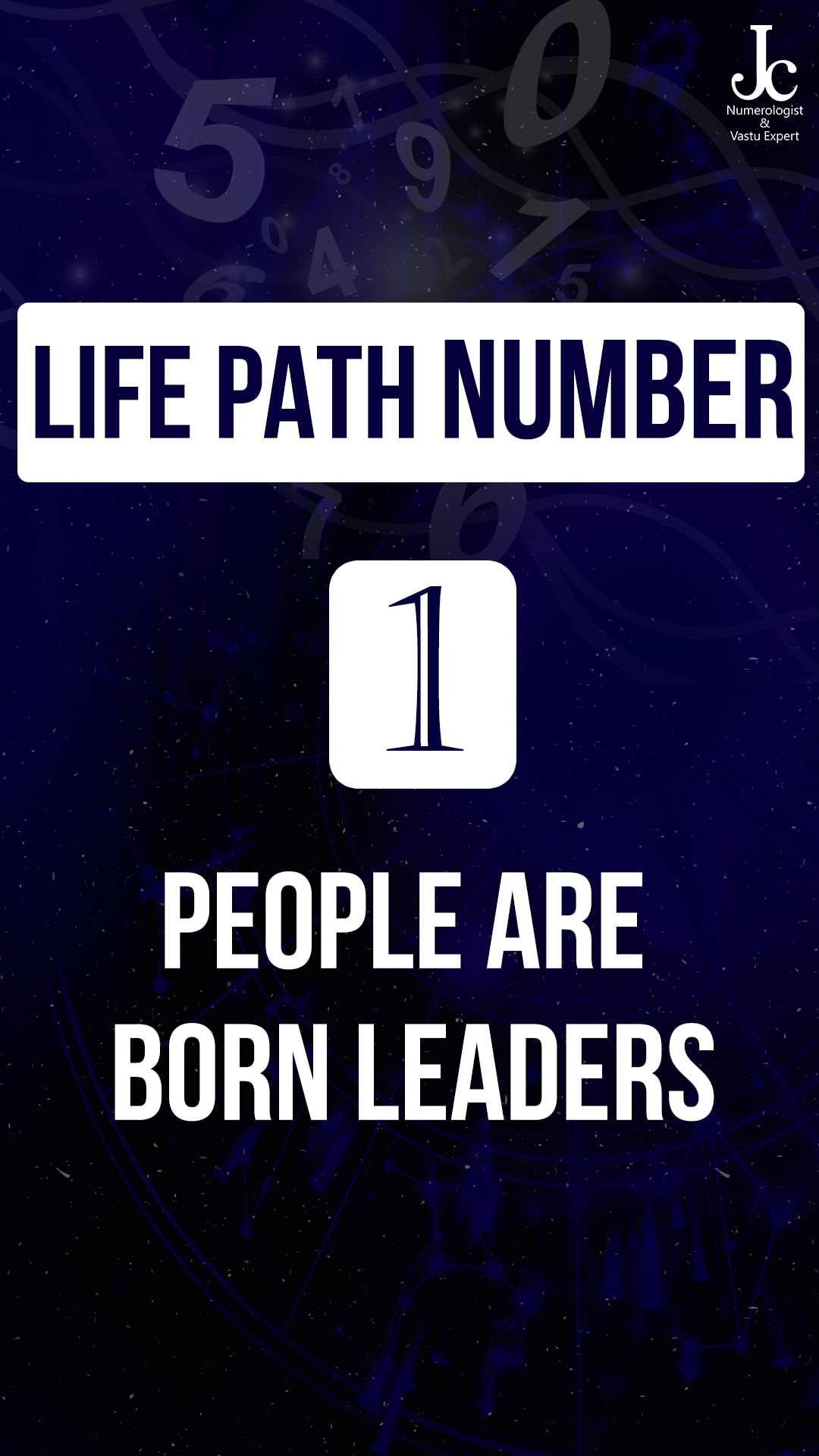 Life Path Number 1 leaders and achievers
