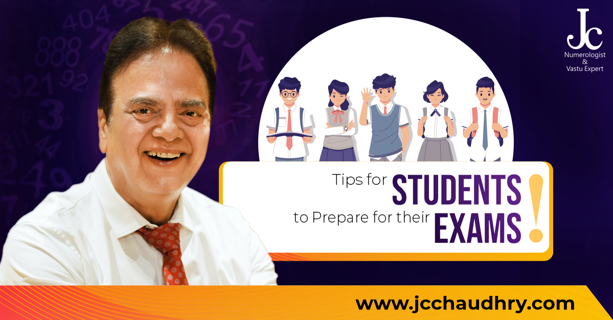Tips for students to prepare for exams infographic